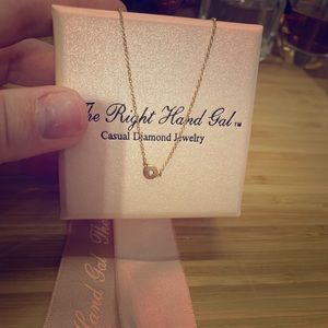 Right Hand Gal “Cat and Nat real Gold Necklace